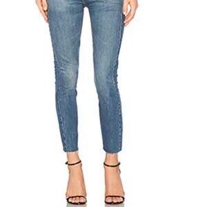 Re/Done Levis Originals Button Fly Denim Jeans Blue High Rise Medium Wash 26